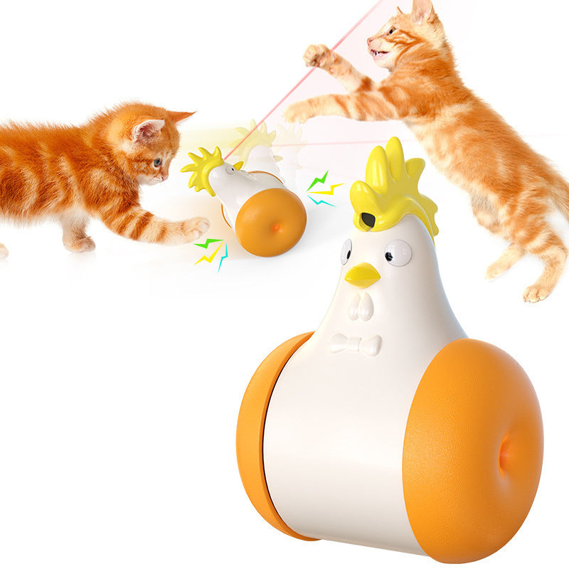 Funny Cat Electric Sounding Tumbler Toy