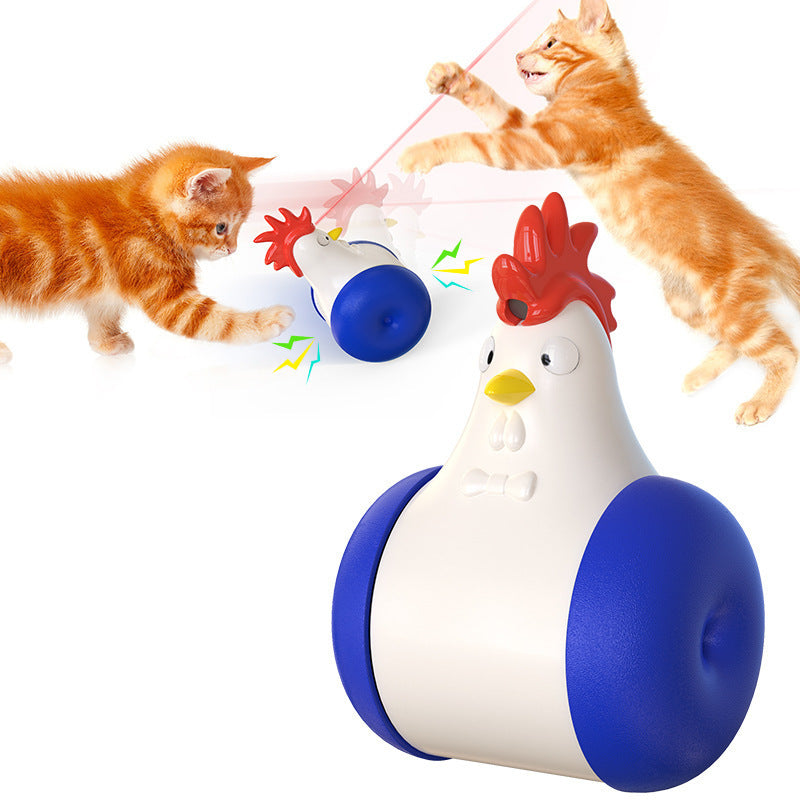 Funny Cat Electric Sounding Tumbler Toy