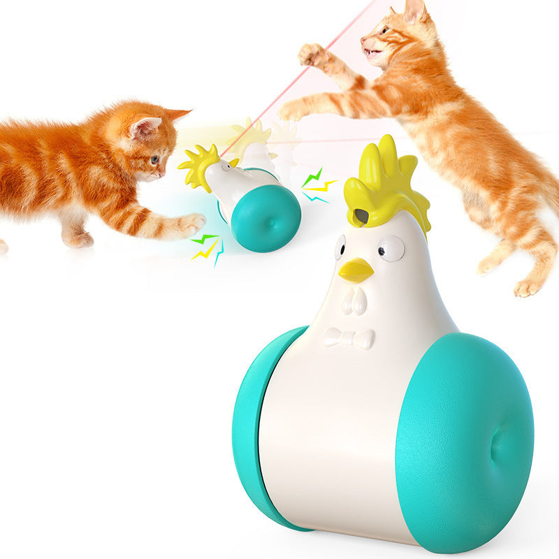 Funny Cat Electric Sounding Tumbler Toy