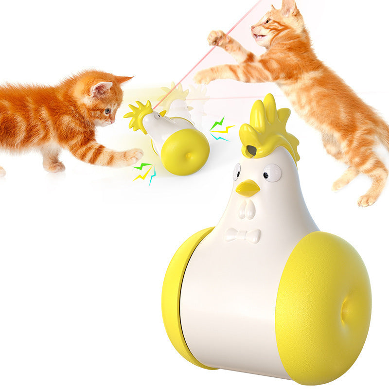 Funny Cat Electric Sounding Tumbler Toy