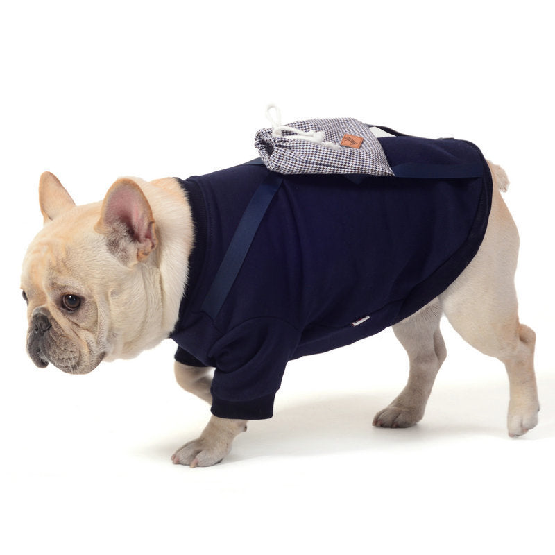 Pet dog padded sweater coat