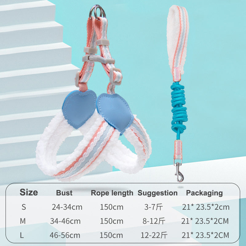 Summer Breathable Corgi Walking Dog Leash