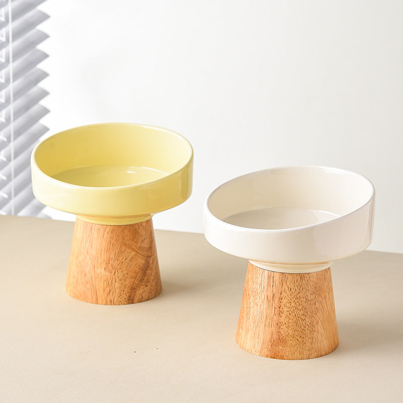 Cat Ceramic Bowl Puppy