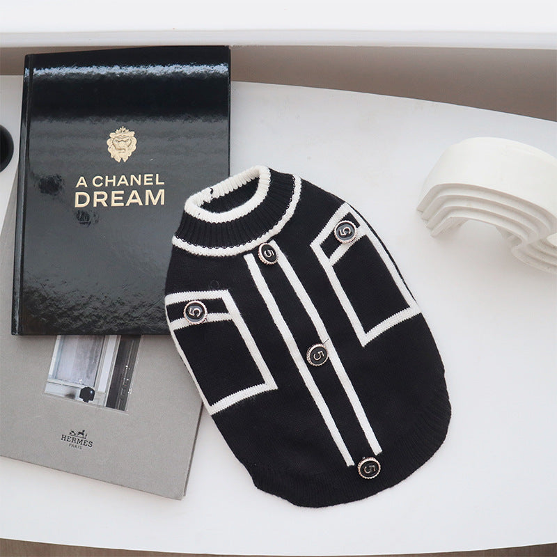 Pet Warm Small Country Style Sweater