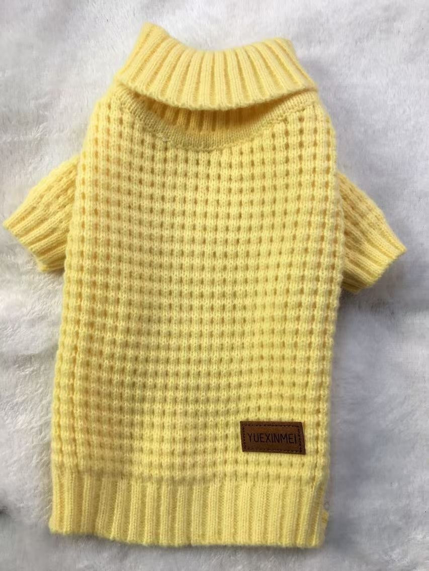 Pet Turtleneck Knitting Sweater Clothes