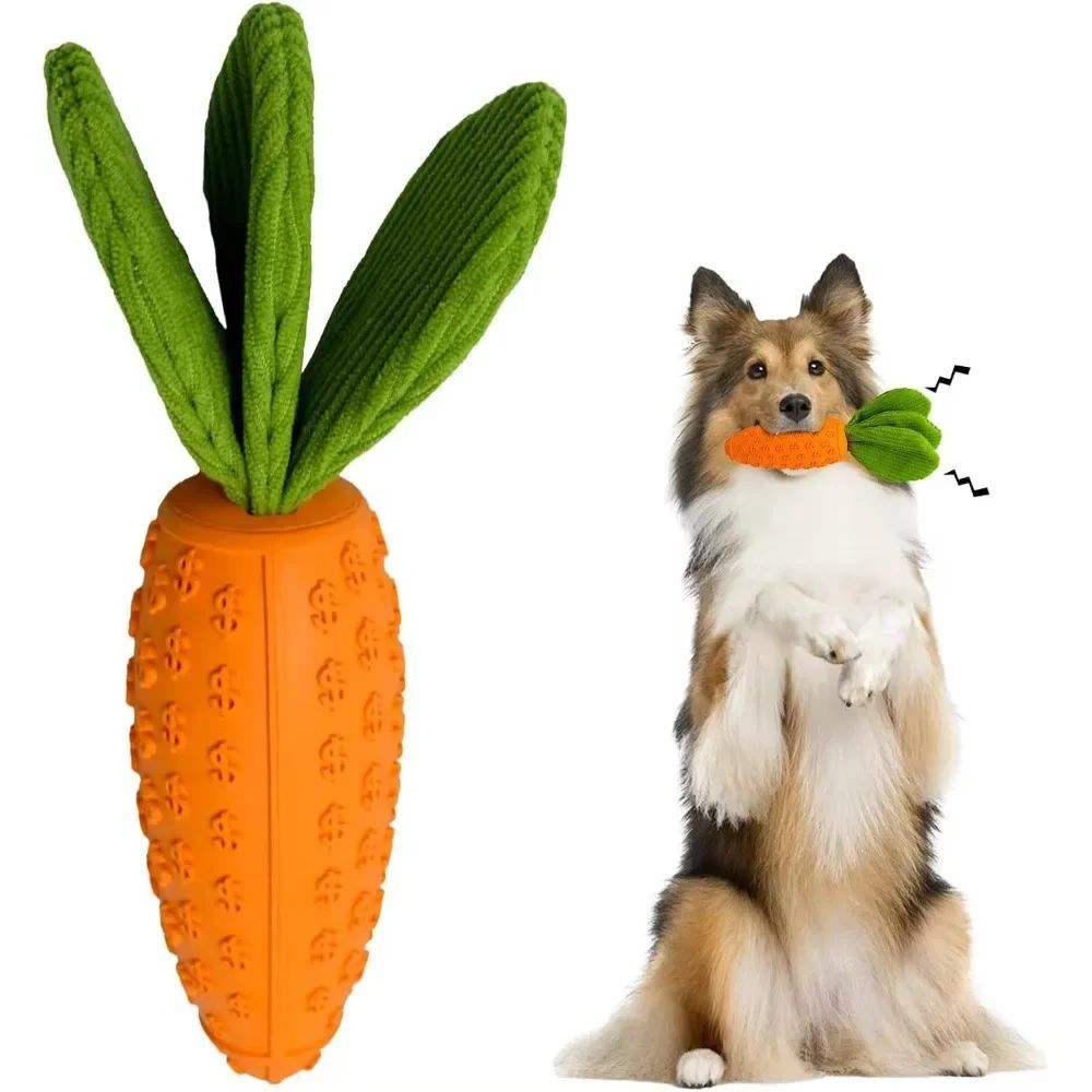 Carrot Dog Chew Toys
