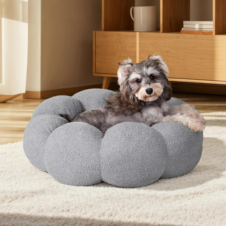 Fluffy Flower Pet Bed