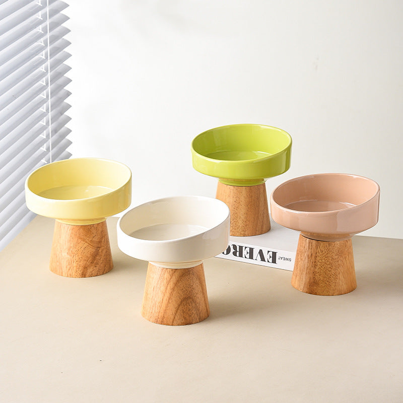 Cat Ceramic Bowl Puppy