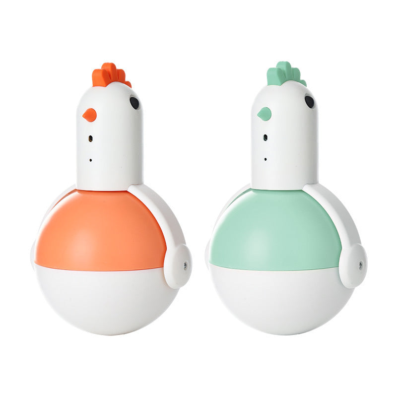 Electric Cat Chicken Glass Laser Sound Cat Toy